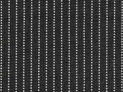 Jersey Punto di Roma Nadelstreifen, schwarz