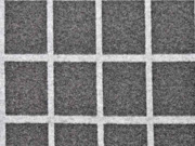 Jacquard Jersey Karomuster Gitternetz, grau meliert