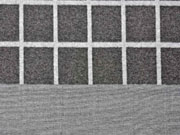 Jacquard Jersey Karomuster Gitternetz, grau meliert