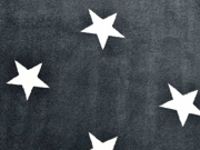 Doubleface Jaquardfleece Sterne Teddyfleece, dunkelgrau