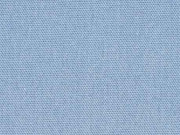 Canvas Stoff uni, helles jeansblau