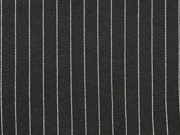 RESTST�CK 68 CM Jacquard Jersey Nadelstreifen, schwarz