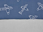 Softshell Flugzeuge, indigoblau