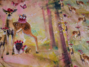 Jersey Rehkitz 2 in 1 Panel Digitaldruck