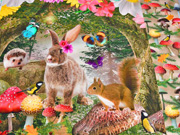 Jersey Hase 2 in 1 Panel Digitaldruck