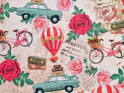 Jersey Digitaldruck Hei�luftballon Oldtimer Fahrzeuge