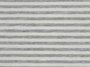 Jersey gestreift, grau meliert wei�