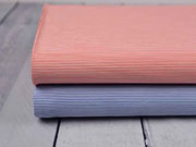 Elastischer Blusenstoff Streifen, blau wei�