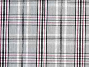 Glencheck Webware, hellpink schwarz wei�