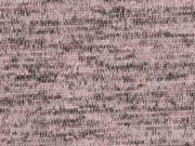 Melierter Strickstoff, altrosa