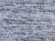 Melierter Strickstoff, grau