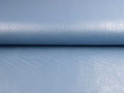 Vintage Lederimitat gepr�gte Optik, jeansblau metallic