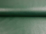 Vintage Lederimitat gepr�gte Optik, dunkelgr�n