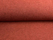 weicher Strick Perlmuster Verona, terracotta melange