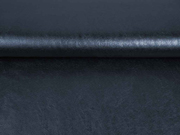 Lederimitat Schlangenpr�gung, blauschwarz metallic