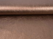 Lederimitat Schlangenpr�gung, bronze metallic