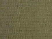 Canvas Stoff uni, khaki