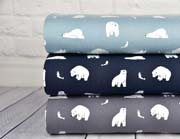 Jersey Eisb�ren Fische, wei� dunkelgrau