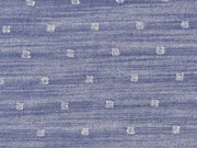 Viskose Jeanslook Glitzer Quadrate, silber jeansblau