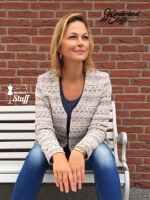 Jacquard Mexico - schwarz/ecrue