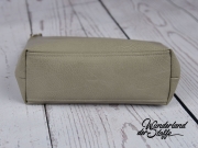 Vintage Lederimitat gepr�gte Optik, taupe