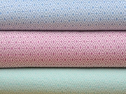 Jacquard Jersey Peru, altrosa ecrue