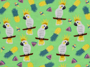 Jersey Aloha Kakadu Ananas Melone, hellgr�n