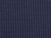 Strickstoff Baumwolle gerippt, dunkelblau