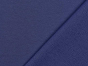 Sweatstoff French Terry uni, dunkles jeansblau