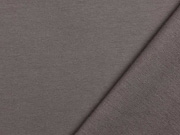 Sweatstoff French Terry uni, Braun (matt)