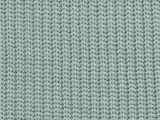 Strickstoff Baumwolle gerippt, altmint