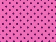 Punkte 2mm, pflaume auf rosa