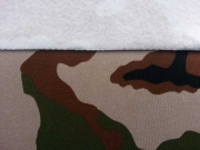 angerauter Sweat Camouflage, gr�n