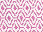 Jacquard Jersey Peru, altrosa ecrue