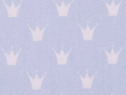 Baumwolle Kronen, hellblau