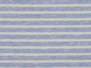 Jersey Streifen garngef�rbt, blau melange wei�