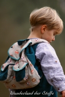 Feincord Button Tiere, beige