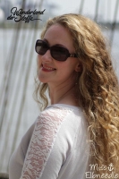 Spitze Lace Fiona Blumen, cremeweiss