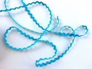 Zackenlitze Cotton 10mm, t�rkis