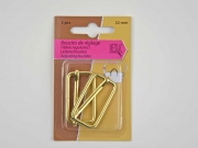 verstellbare Schieber 32 mm, gold