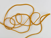 Kordelband 5 mm, ocker