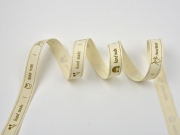 Hand made Webband braun natur