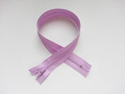 Rei�verschluss 35 cm nicht teilbar, flieder