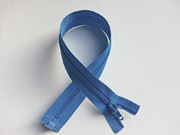 Rei�verschluss 40 cm teilbar, mittelblau