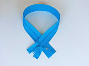 Rei�verschluss 35 cm nicht teilbar, dunkelt�rkis