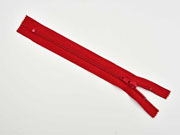 Rei�verschluss 18 cm nicht teilbar, rot