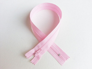 Rei�verschluss 35 cm nicht teilbar, rosa