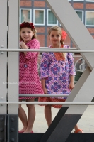 RESTST�CK 20 cm Jersey Bl�mchen Hamburger Liebe Hilco, dunkelrot rosa