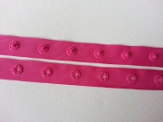 Druckerband Knopfabstand 2.5 cm, pink