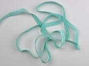 elastisches Band mit R�schenrand 1.5 cm, hellmint